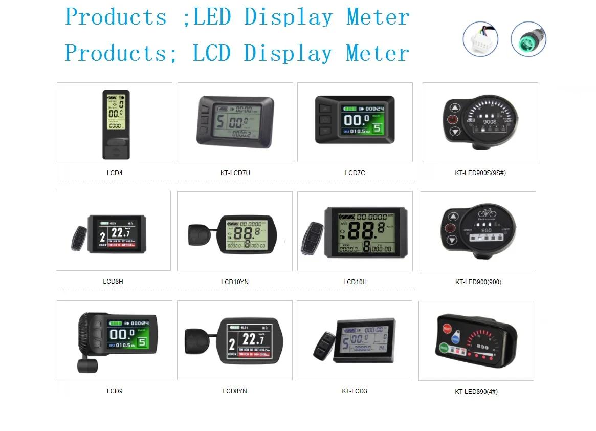   ŰƮ KT Ebike LCD LED ÷, Kuteng 24V, 36V, 48V, 60V, 72V, LCD3, LCD8h, LED 890, LCD7